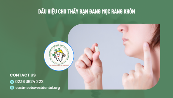 Dấu hiệu cho thấy bạn đang mọc răng khôn