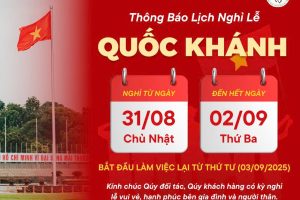 NATIONAL DAY HOLIDAY ANNOUNCEMENT